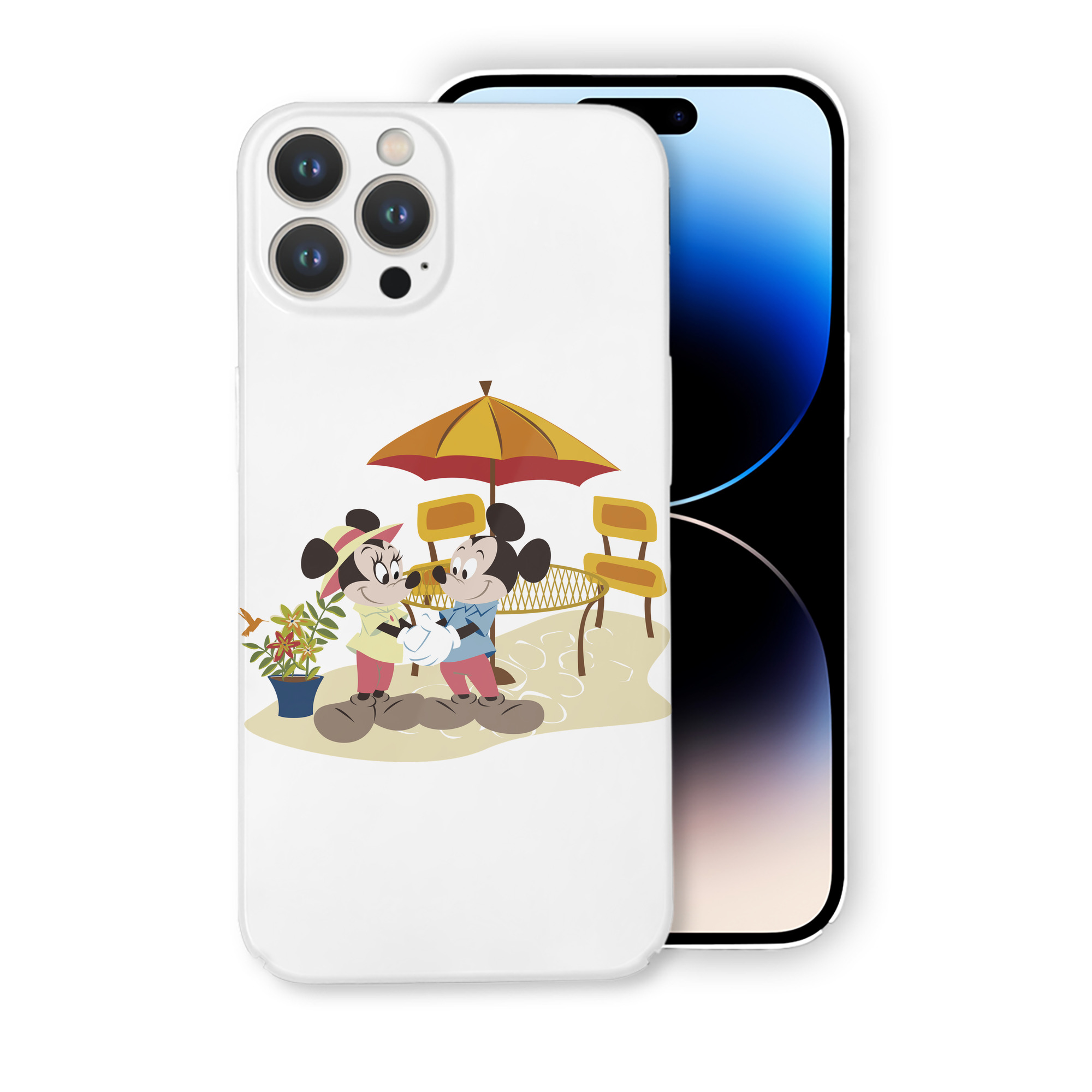 （画像用） ミッキーマウス Mickey Mouse 【iPhone 14シリーズ対応】ハードケース
